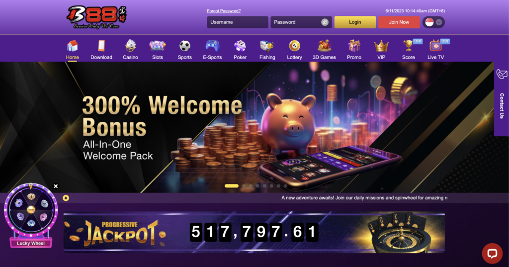 B88SG Online Casino Singapore